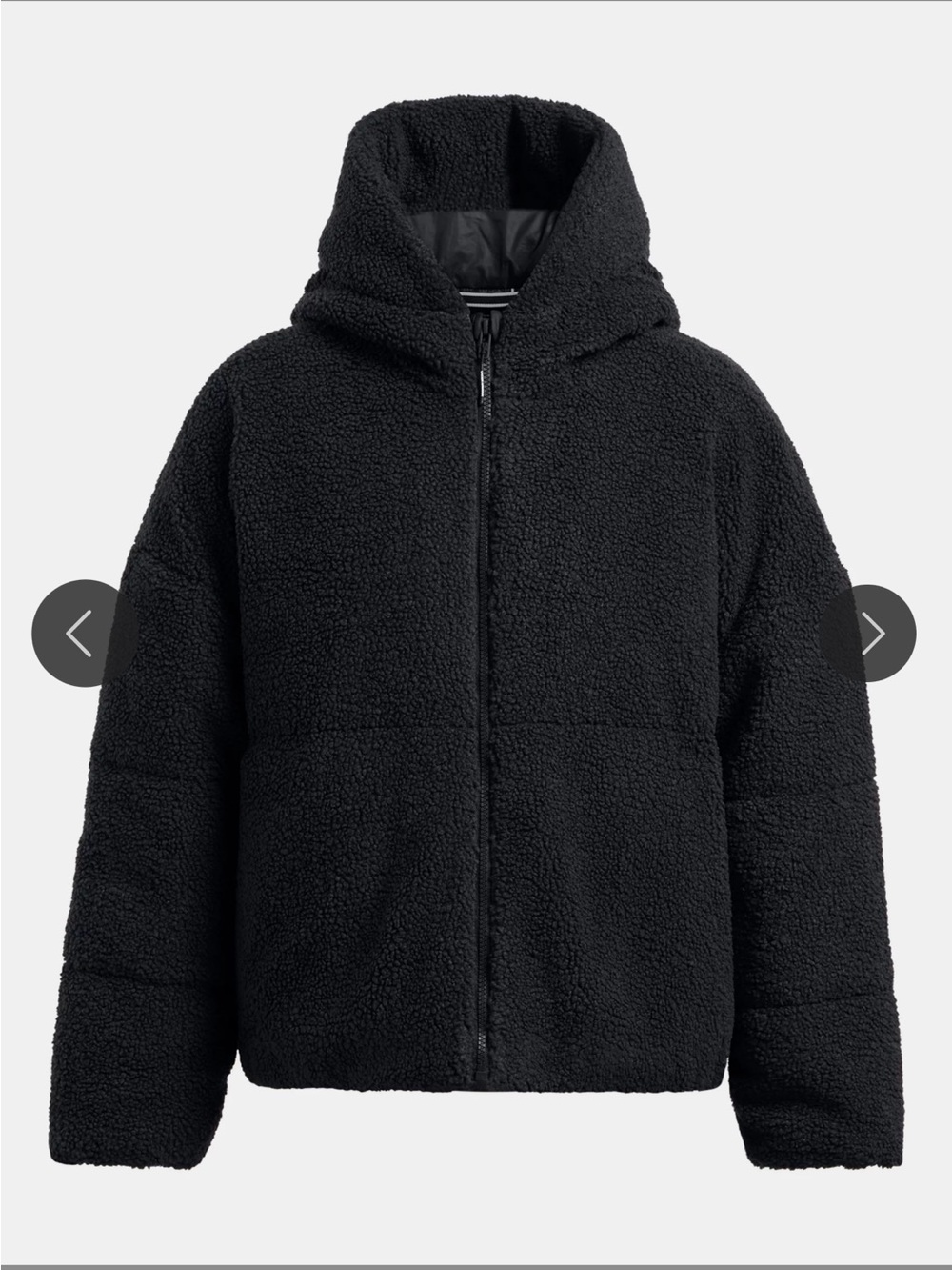 Under Armour Women's UA Mission Puffer Jacket - Black - NWT